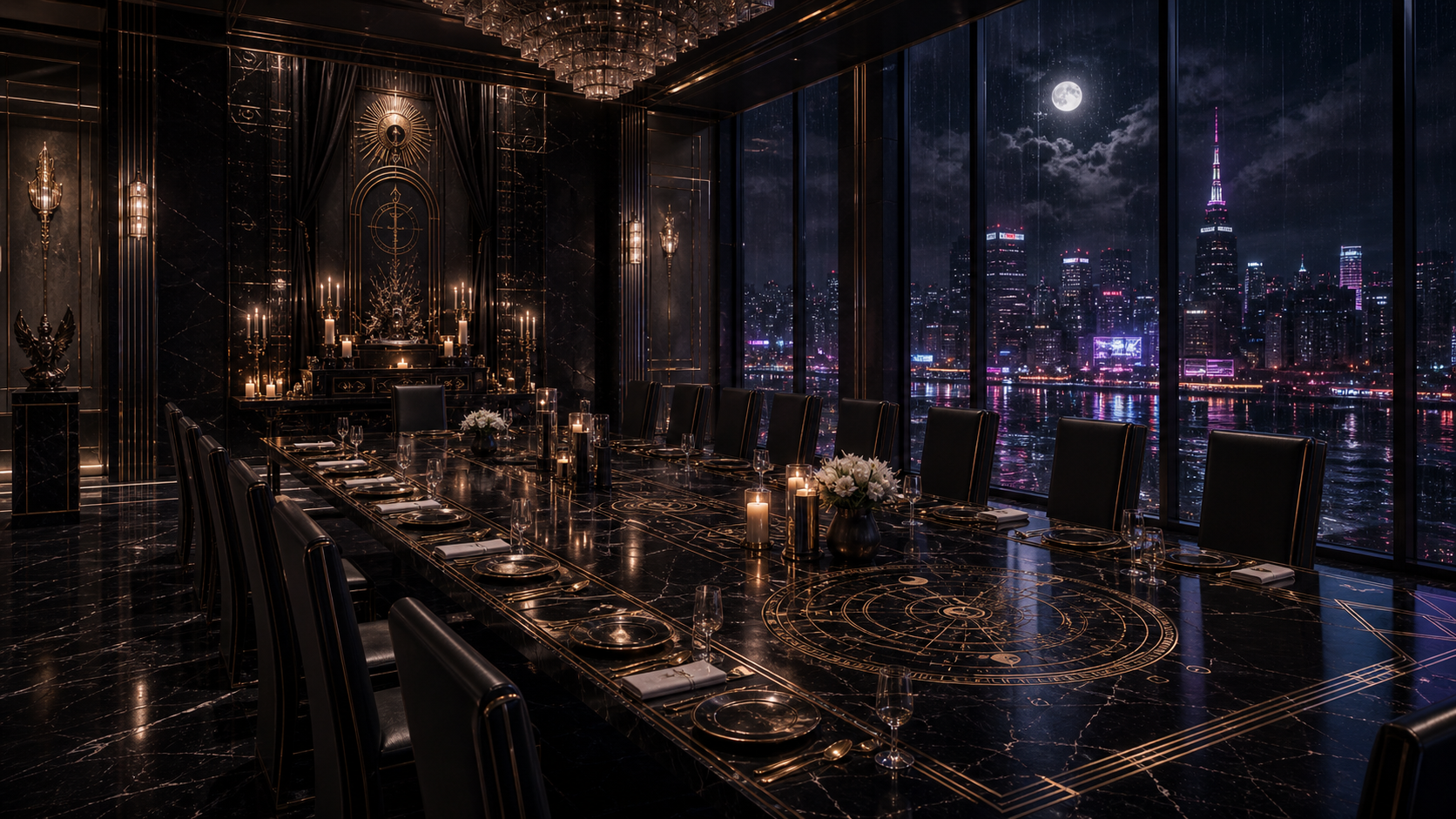 Chaebol banquet hall