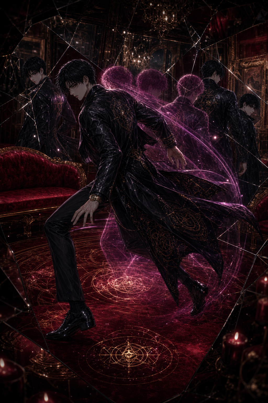 Red Room Feint — mirror dodge