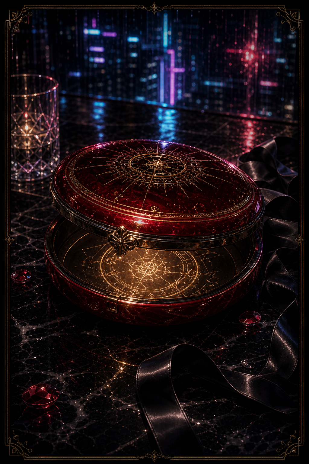 Red Lacquer Case relic