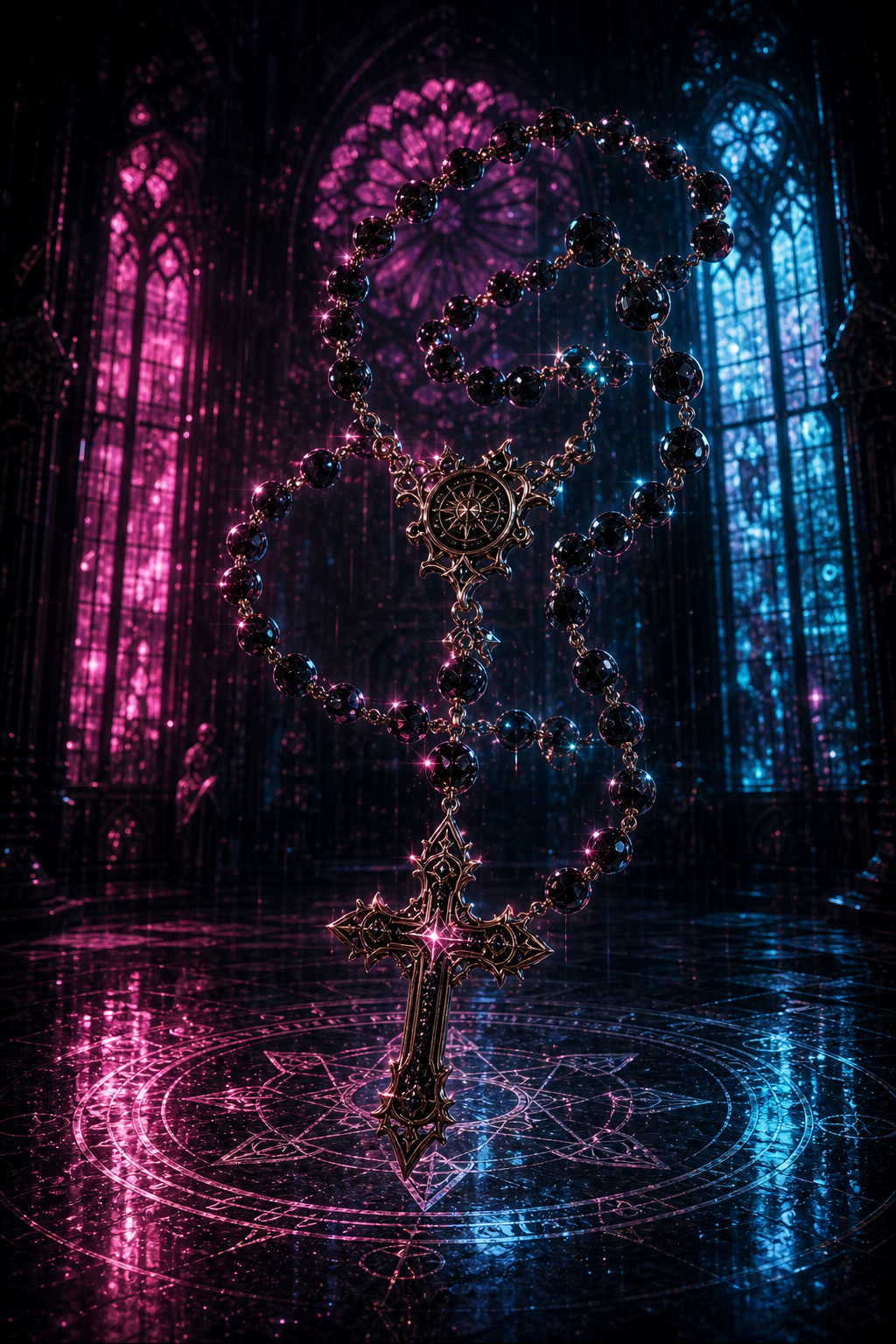 Neon Rosary relic